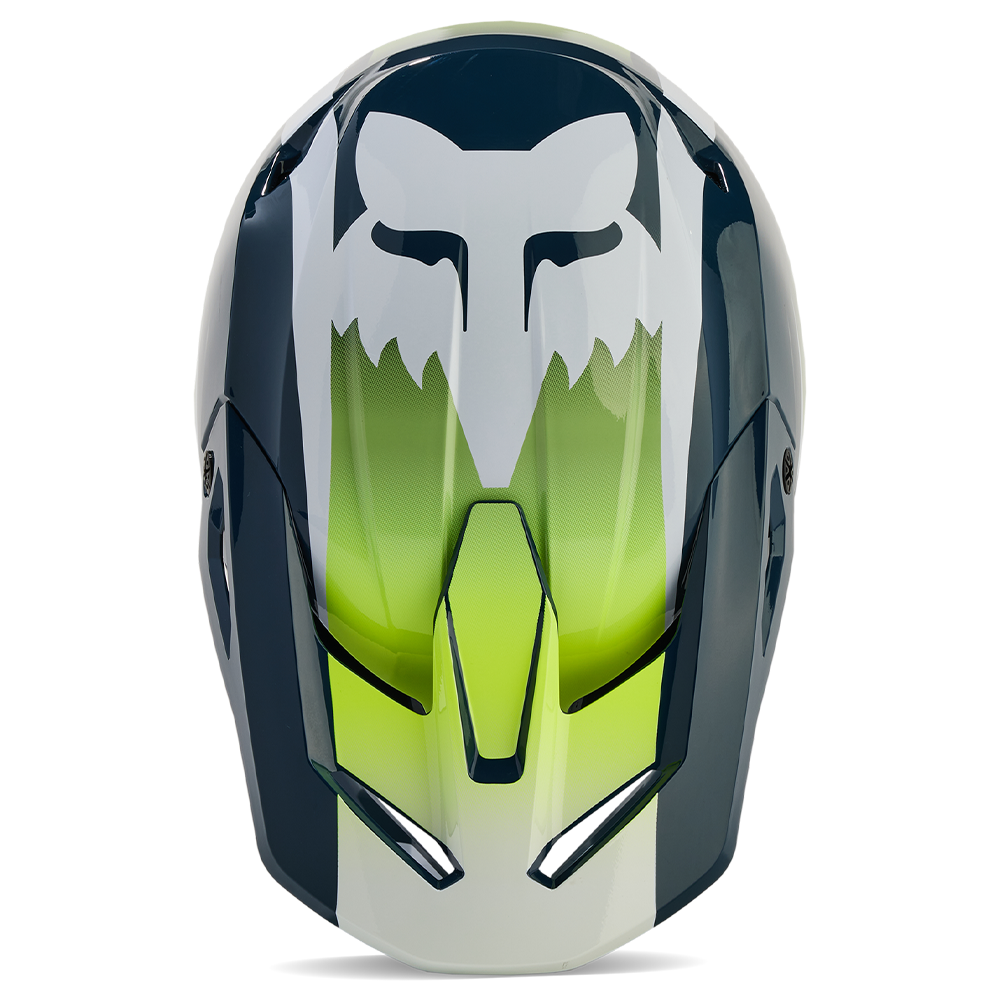 Fox Youth V1 Flora Helmet (Dark Indigo)