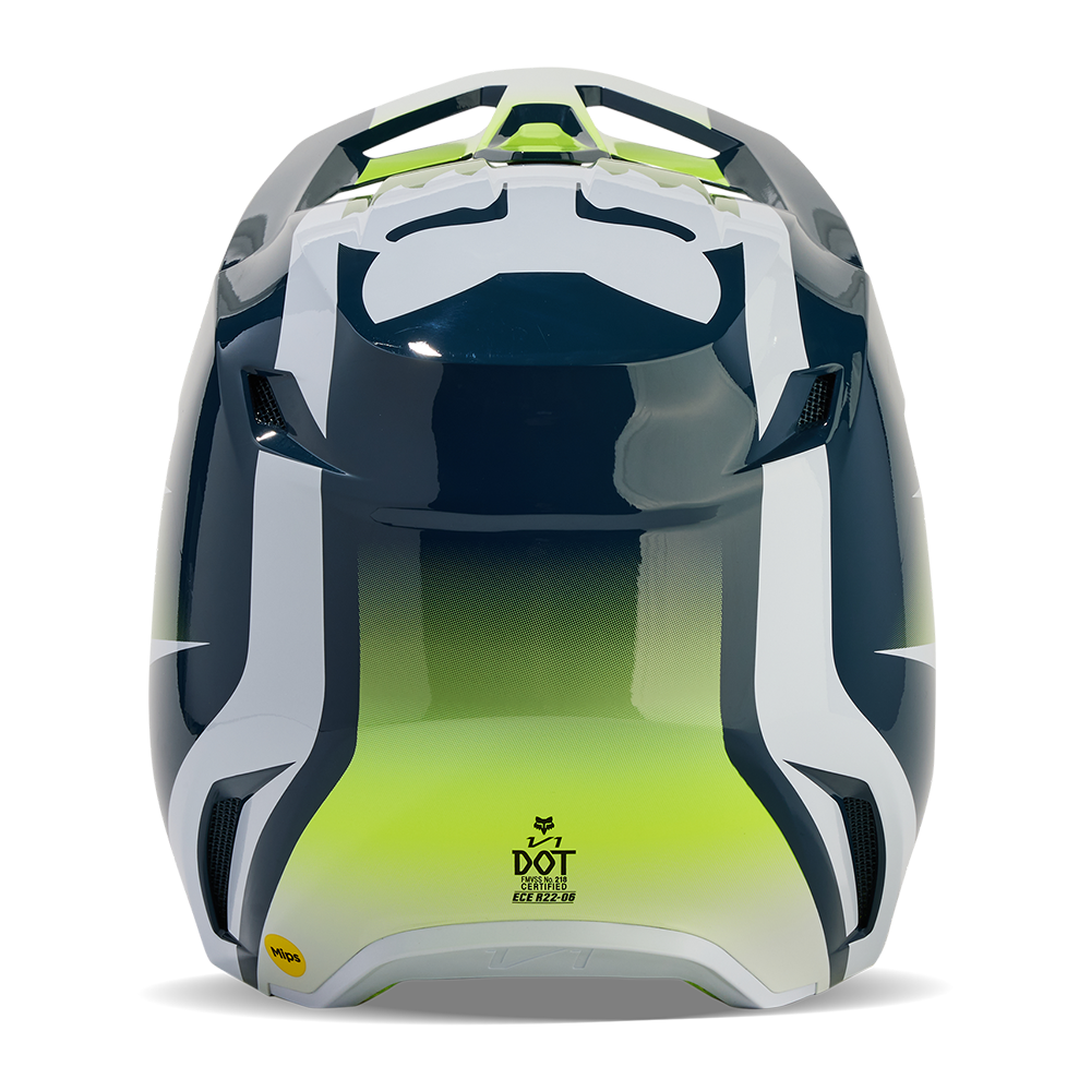 Fox Youth V1 Flora Helmet (Dark Indigo)