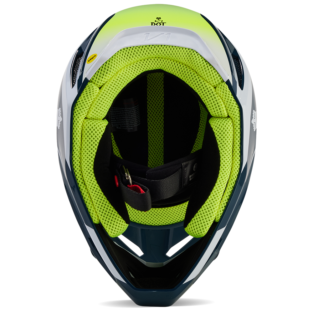 Fox Youth V1 Flora Helmet (Dark Indigo)