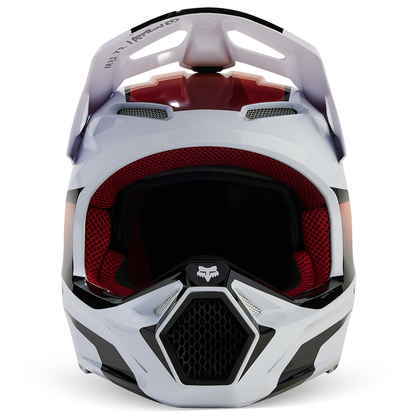 Fox V1 Flora Helmet (White/Black)