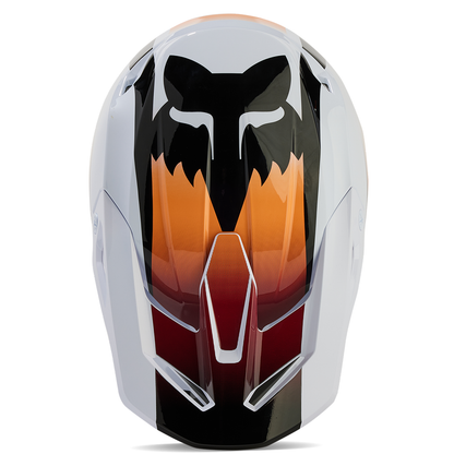 Fox V1 Flora Helmet (White/Black)