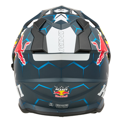 Kini Red Bull ADV Adventure 1.0 Helmet - (Blue/White)