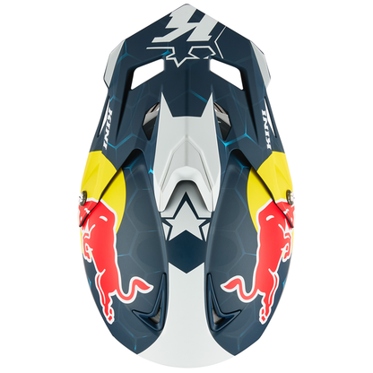 Kini Red Bull MXC1 1.0 Helmet - ECE22.06 (Blue/White)