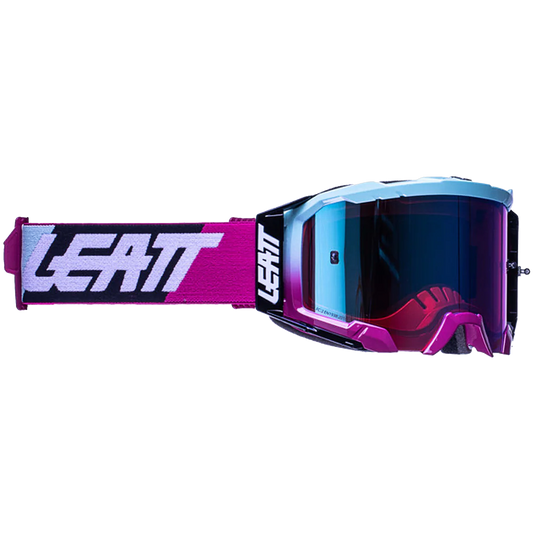 Leatt Velocity 5.5 Goggles - Iriz UltraContrast 26% Lens (Purple/Blue)