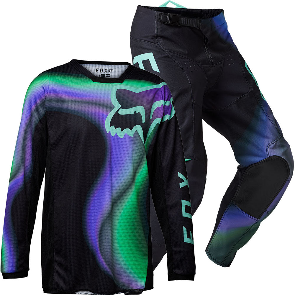 Foxbrough Training Kit Fox Youth 180 Toxsyk Motocross Kit Combo (Black) – GO-MX