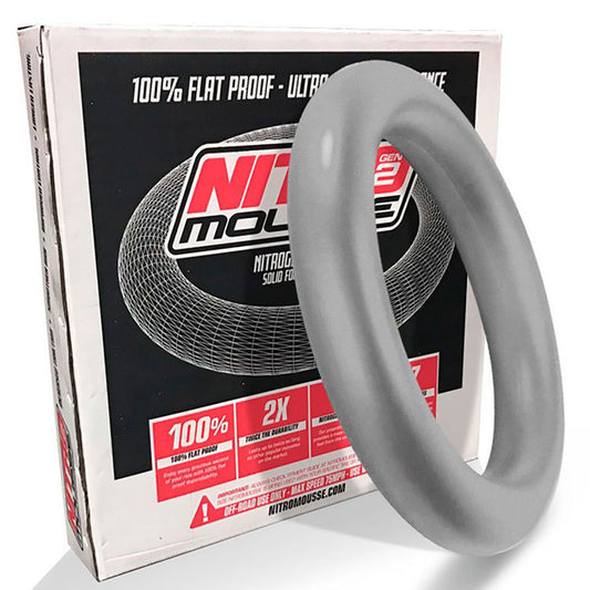 Nitromousse NMS18-325 Soft Plushie Tube Rear - Platinum 6-8 PSI (140/80-18)