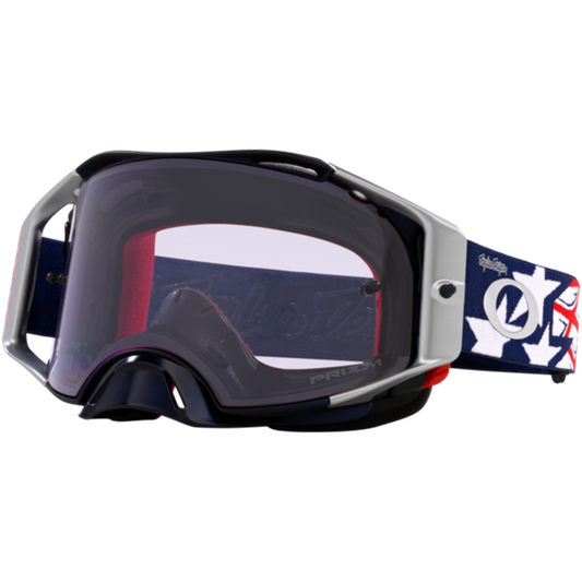 Oakley Airbrake Troy Lee Designs Goggles - Prizm MX Low Light Lens (Red/White/Blue Wings)