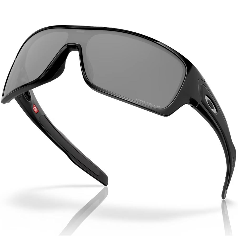 Oakley Turbine Rotor Sunglasses - Prizm Black Polarized Lenses (Polished Black Frame)
