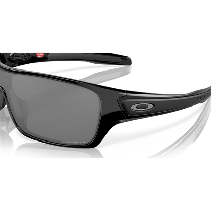 Oakley Turbine Rotor Sunglasses - Prizm Black Polarized Lenses (Polished Black Frame)