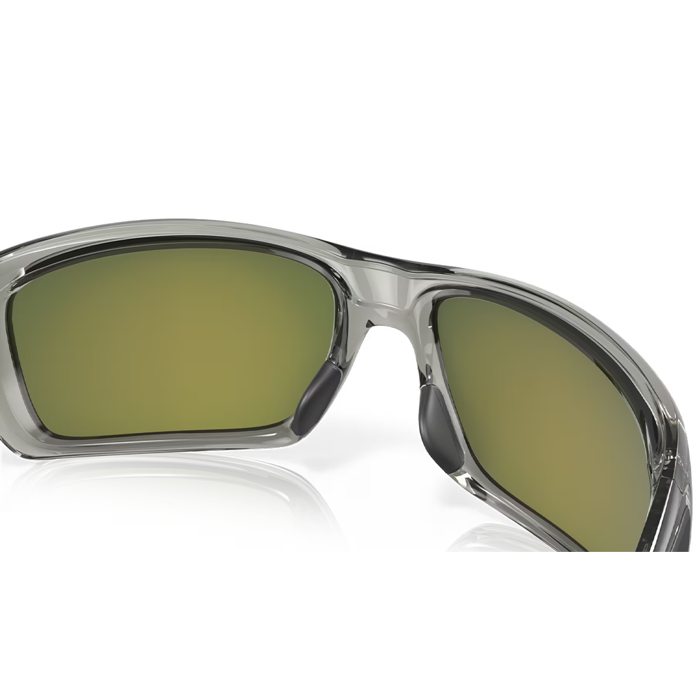 Oakley Turbine Sunglasses Prizm Ruby Polarized Lenses Grey Ink