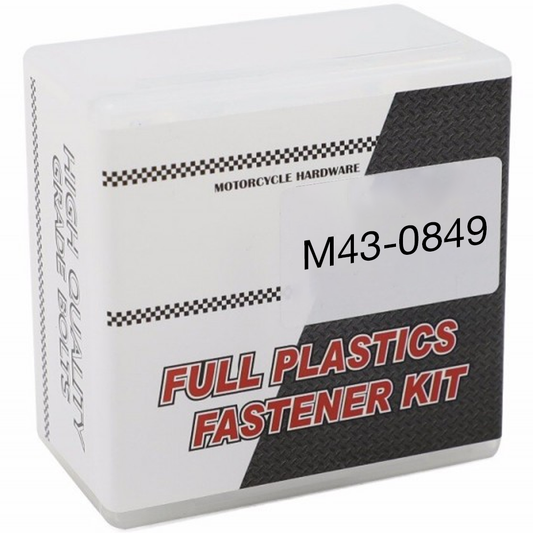 Motorcycle Hardware Full Plastics Fastener Kit