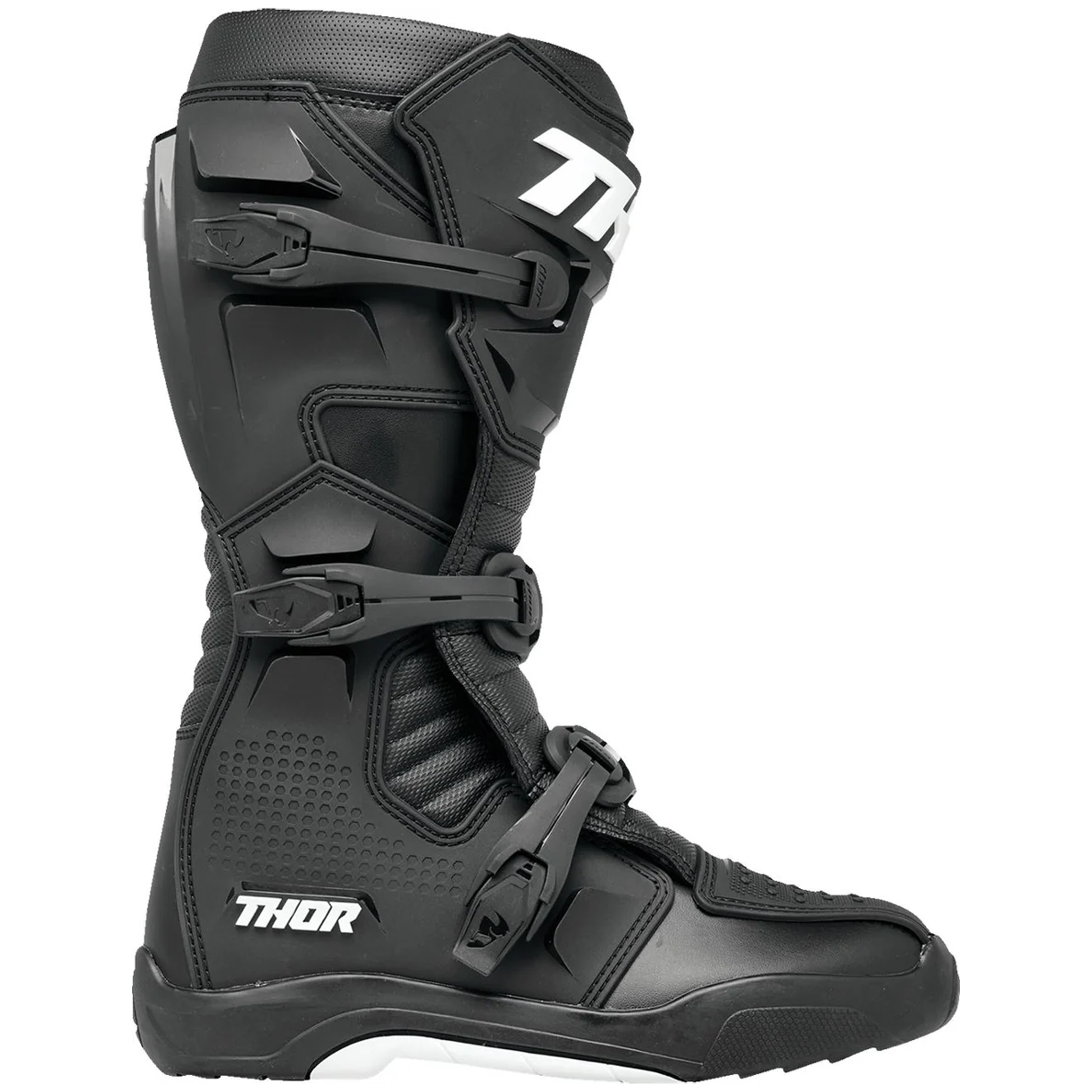 Thor Blitz XR Boots (Black/White) – GO-MX - Main Image