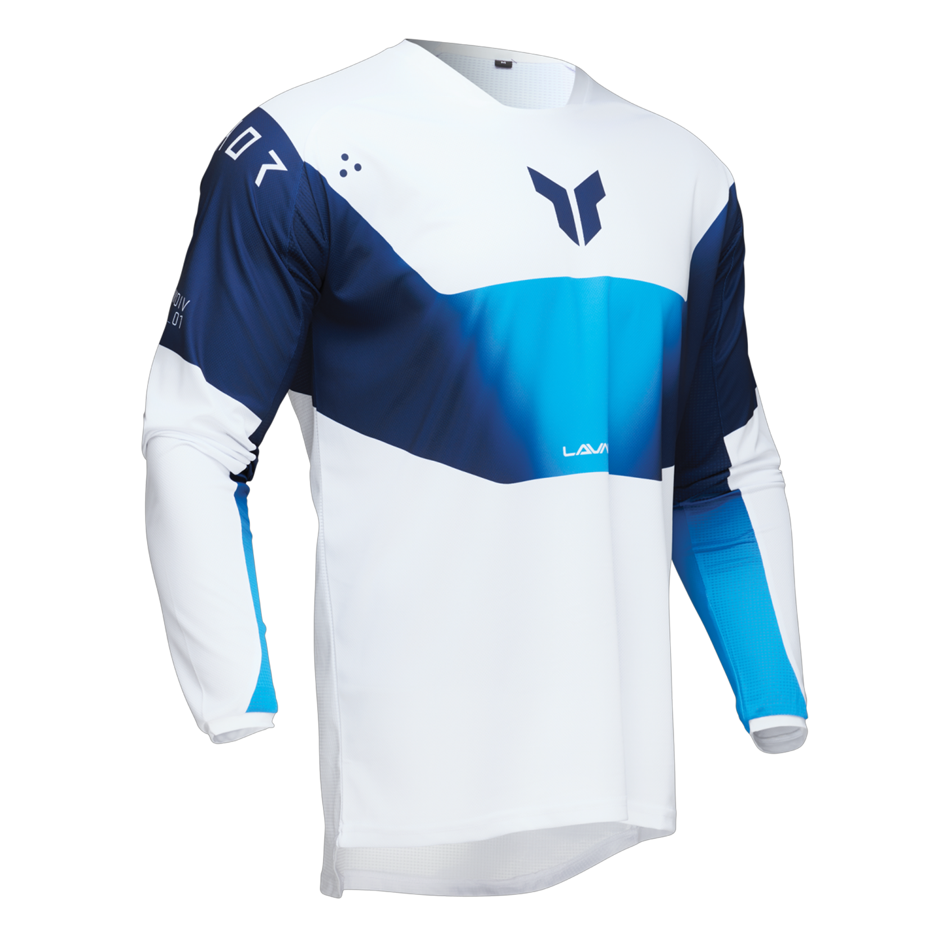 Thor Launchmode Storm Jersey (White) – GO-MX