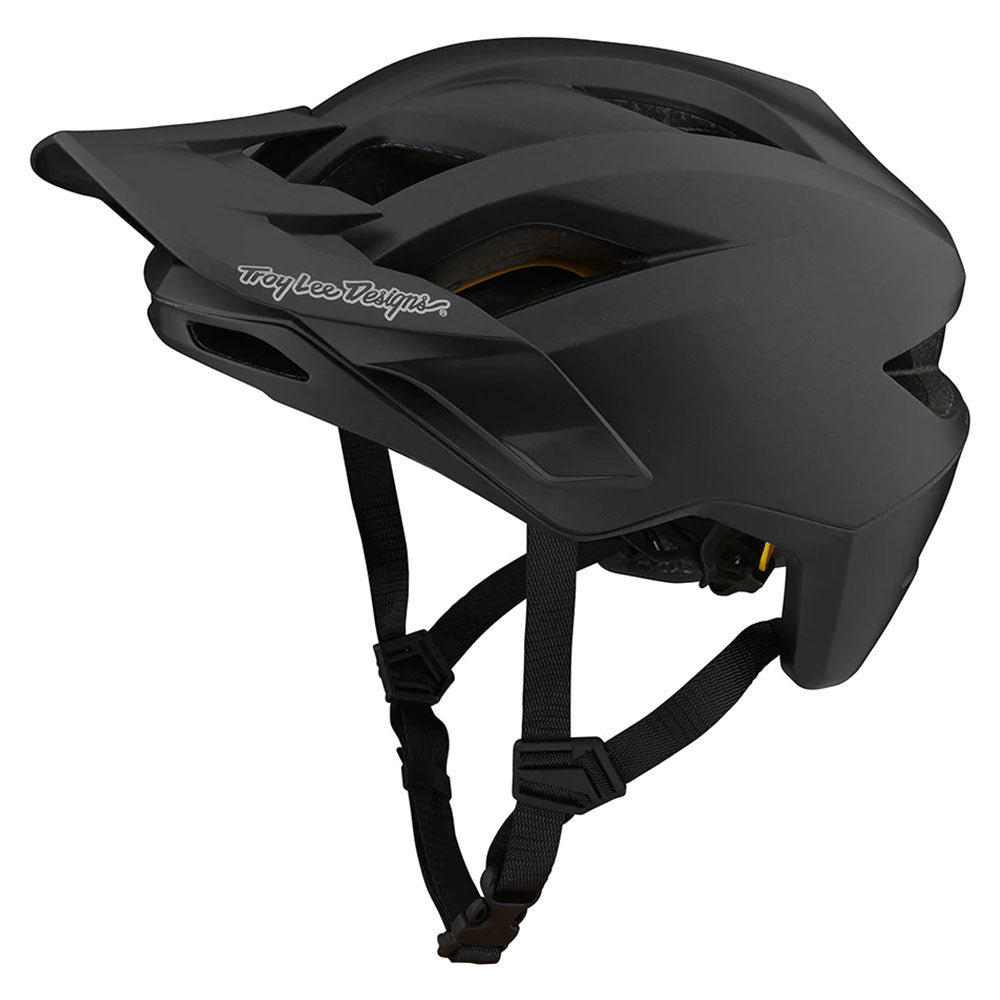 Troy Lee Designs Flowline Orbit Helmet - MIPS (Black)