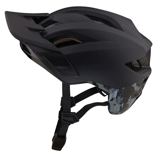 Troy Lee Designs Flowline SE Radian Helmet - MIPS (Camo Black/Grey)