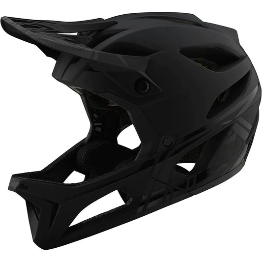 Troy Lee Designs Stage Helmet - MIPS (Stealth Midnight)