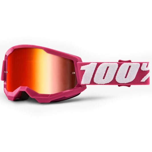 100% Strata 2 Goggles - Fletcher (Mirror Red Lens)