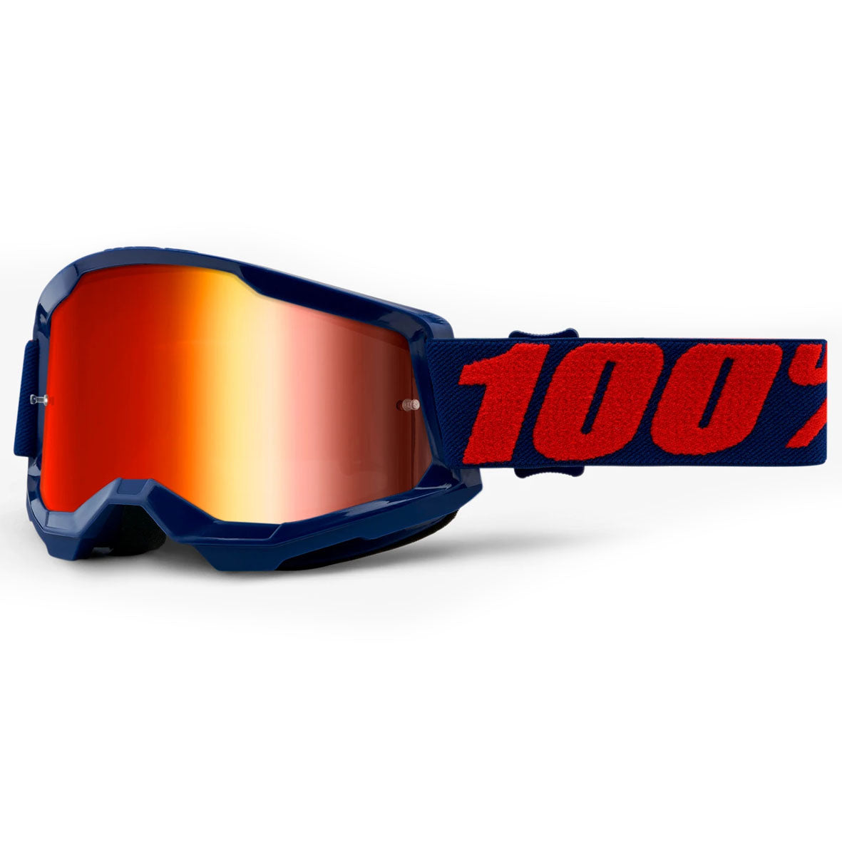 100% Strata 2 Goggles - Masego (Mirror Red Lens)