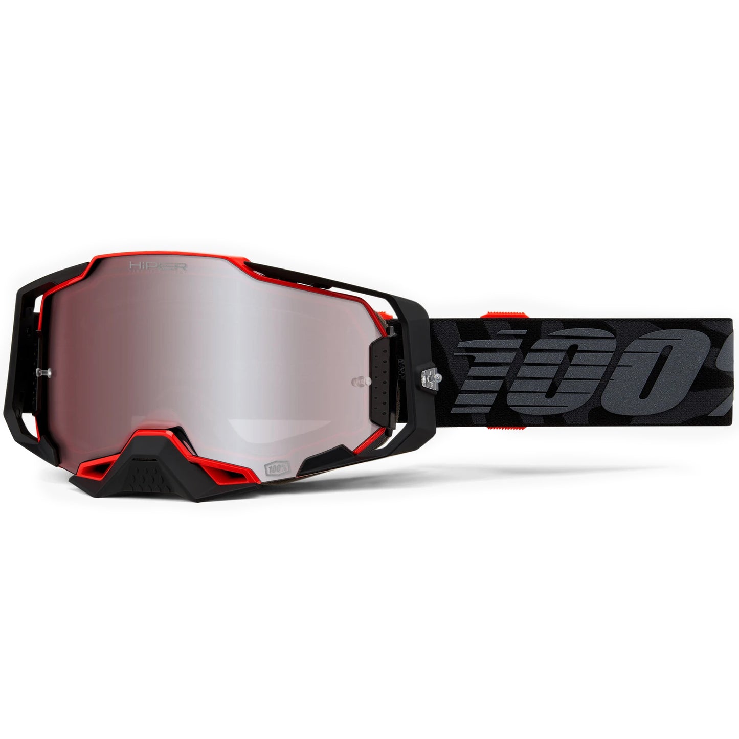 100% Armega Goggles - Renen (HiPER Silver Mirror Lens)