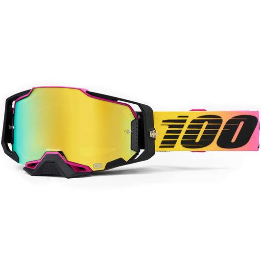 100% Armega Goggles - 91 (Mirror Gold Lens)