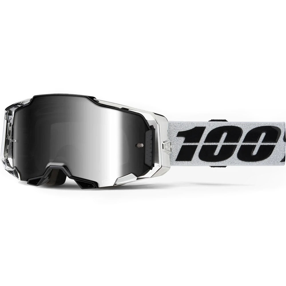 100% Armega Goggles - Atac (Mirror Silver Lens)