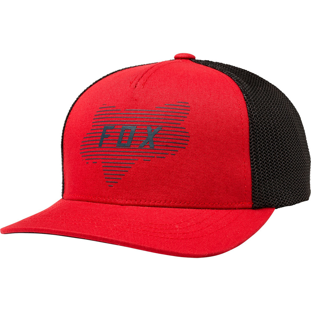 Fox Youth Linear Head Snapback Cap (Cardinal)