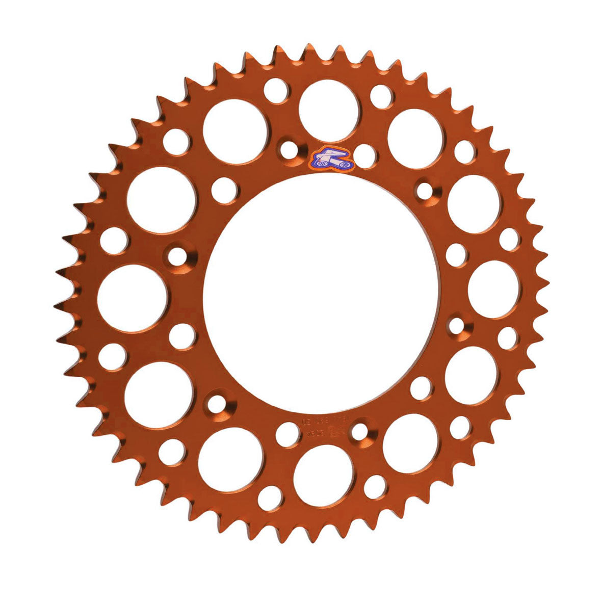 192U-420-50GPOR Renthal Ultralight 50 Tooth 212MM Rear Sprocket - KTM (Orange)