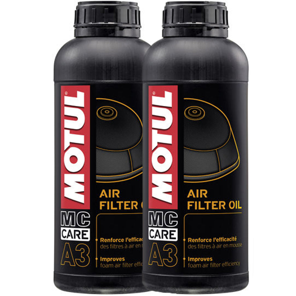 *Multi-Pack* 2 x Motul A3 Air Filter Oil (1 Litre)
