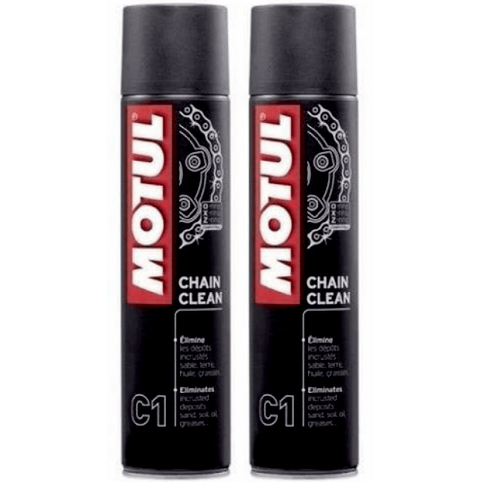 *Multi-Pack* 2 x Motul C1 Chain Cleaner (400ml)