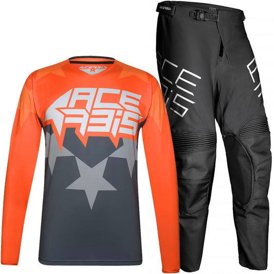 Acerbis X-Flex Starchaser Gear Combo (Black/Orange)