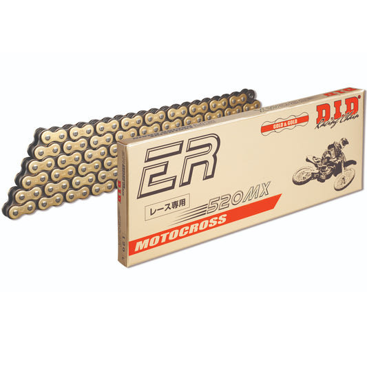 DID 520 MX 120 Link Exclusive Racing Chain (Gold/Black)