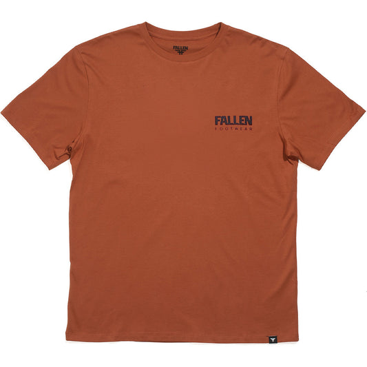 Fallen Insignia Back T-Shirt (Cinnamon)