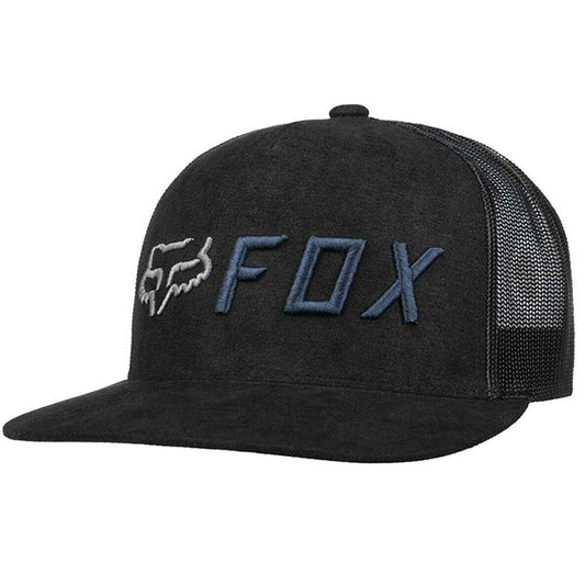 Fox Apex Snapback Cap (Black/Blue)