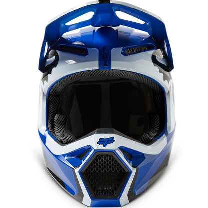 Fox V1 Leed Helmet - DOT/ECE (Blue)