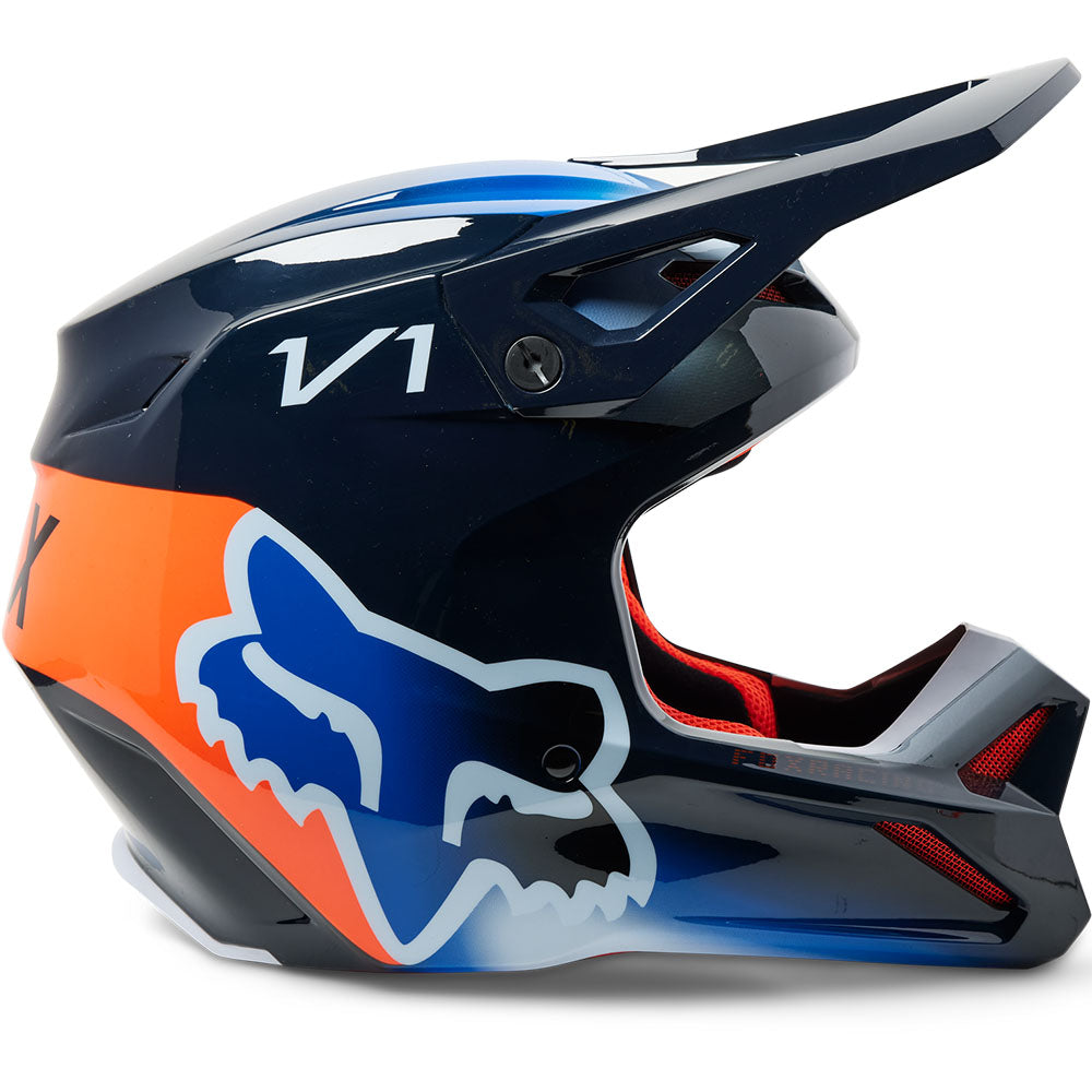 Fox V1 Toxsyk Helmet - DOT/ECE (Midnight)