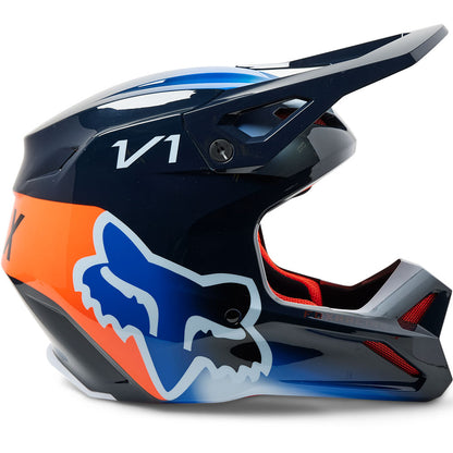 Fox V1 Toxsyk Helmet - DOT/ECE (Midnight)