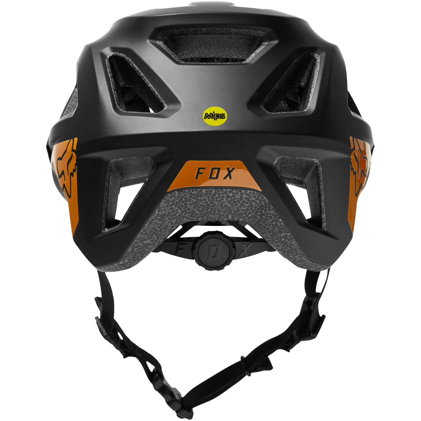 Fox Youth Mainframe MIPS MTB Helmet (Black/Gold)