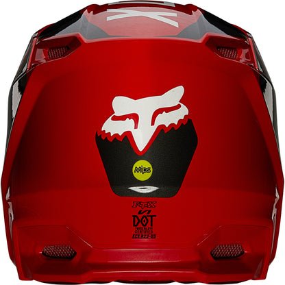 Fox V1 Revn Helmet (Flame Red)