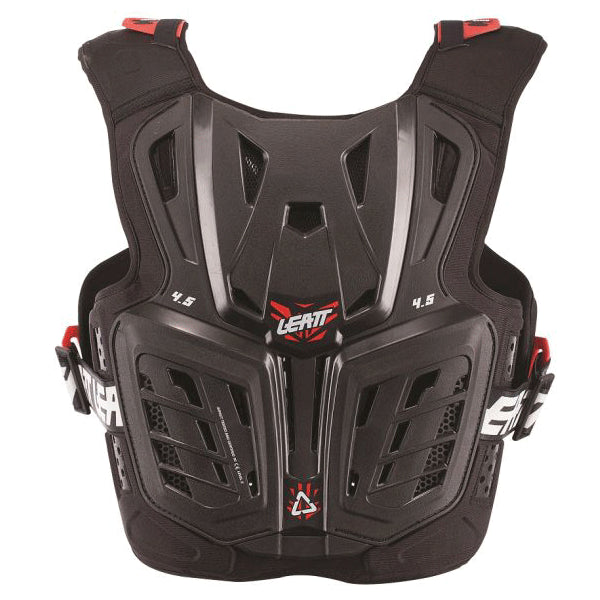 Leatt Youth 4.5 Chest Protector (Black/Red)