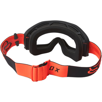 Fox Main II Stray Goggles - Clear Lexan (Black/Orange)