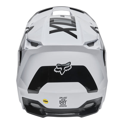 Fox Youth V1 Lux Helmet (Black/White)