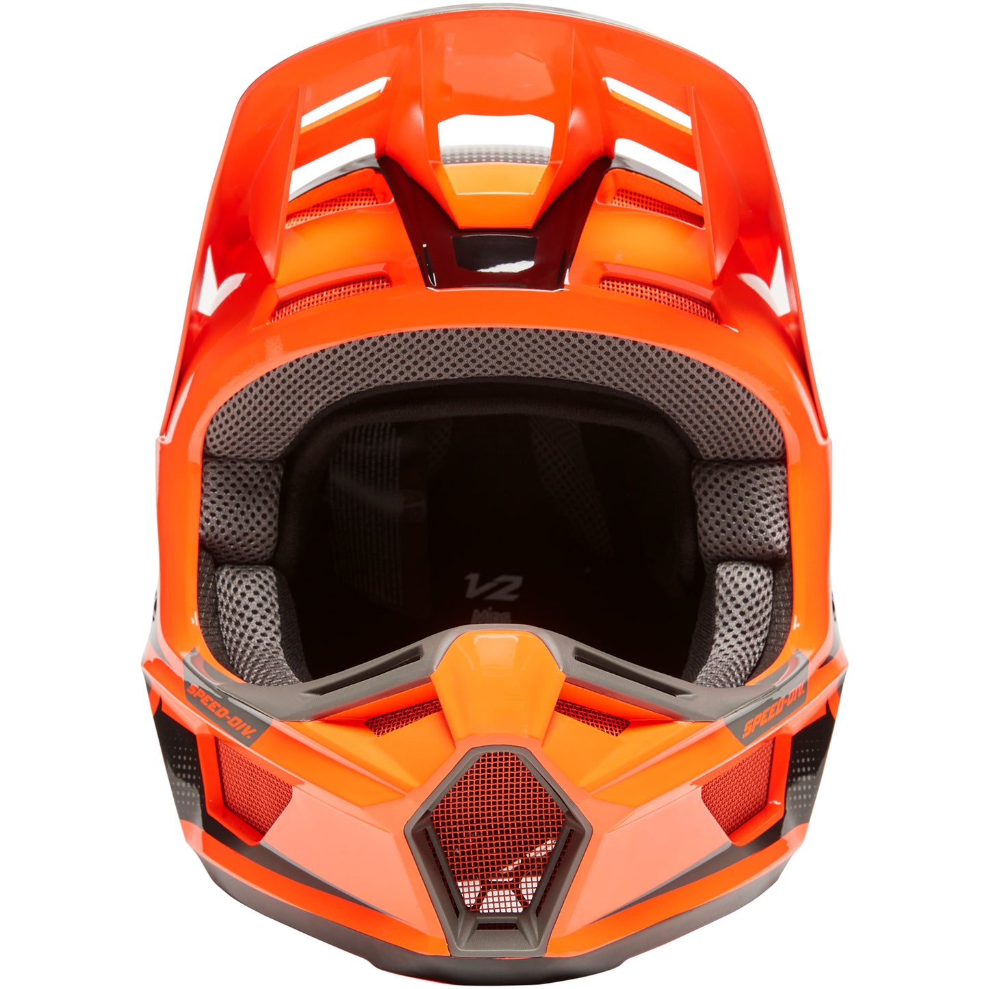 Fox V2 Dier Helmet (Fluo Orange)