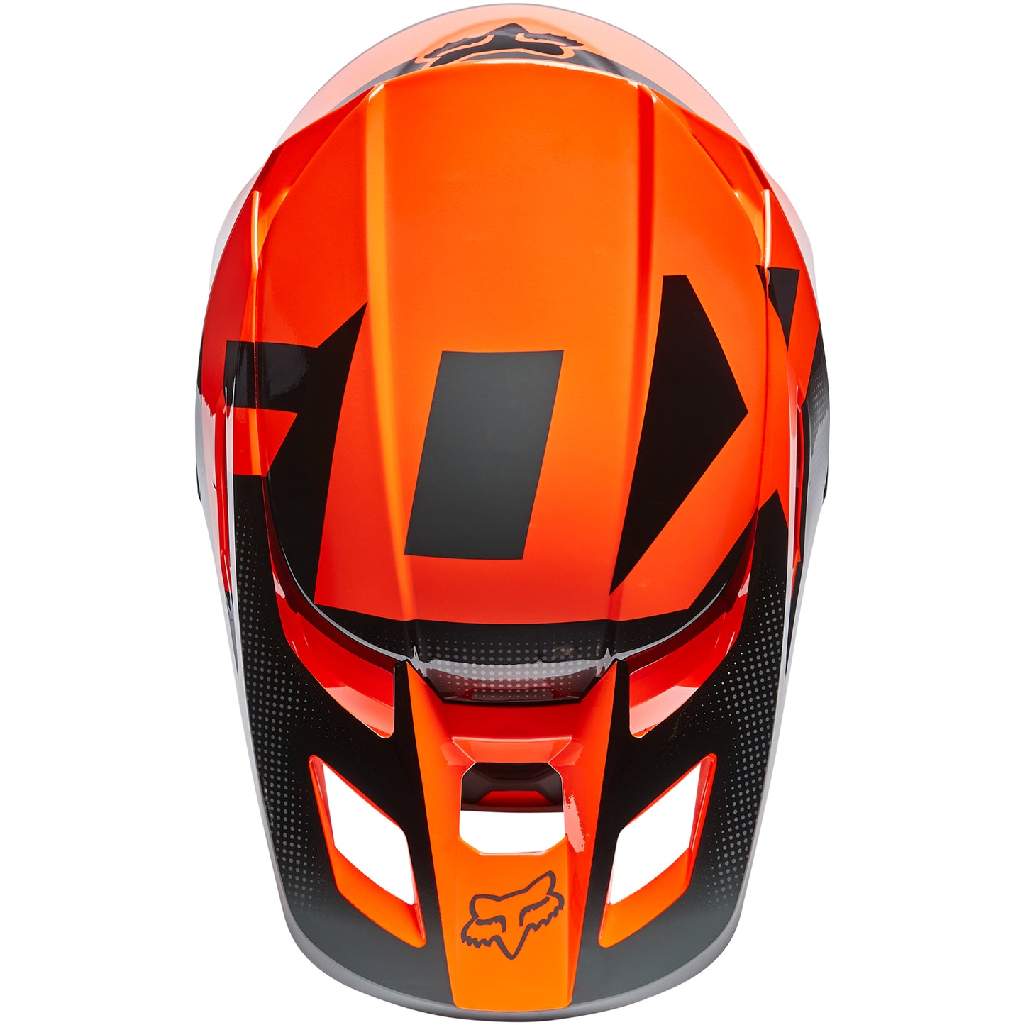 Fox V2 Dier Helmet (Fluo Orange)