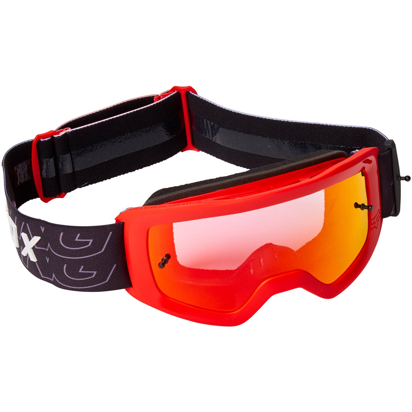 Fox Youth Main II Peril Goggles - Spark Mirrored Lens (Fluo Red)