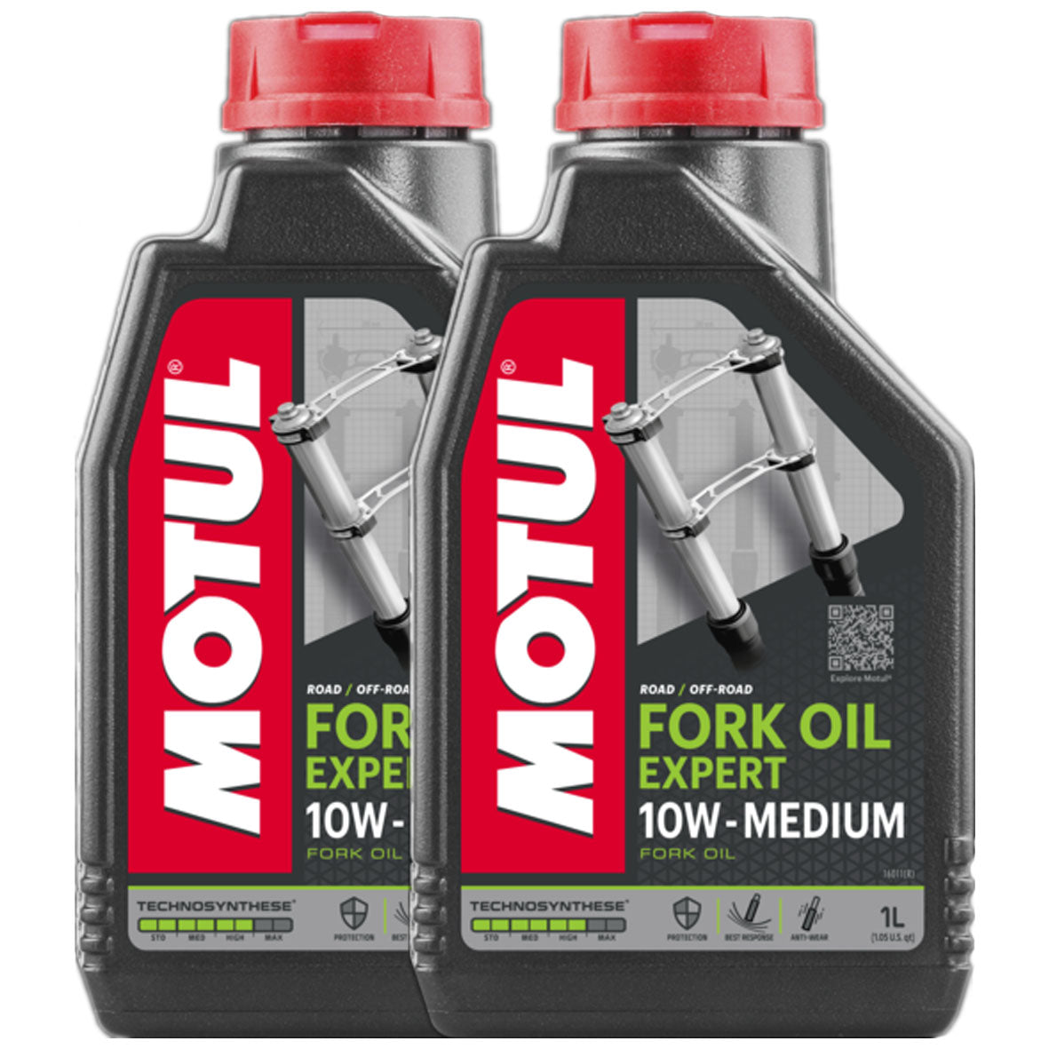 *Multi-Pack* 2X Motul Fork Oil Expert 10W (1 Litre)
