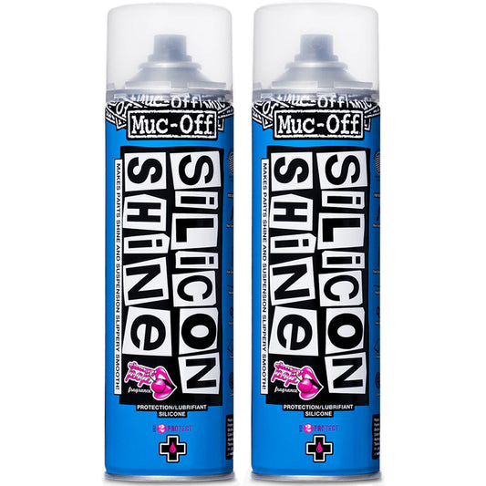 *Multi-Pack* 2X Muc-Off Silicon Shine - Fragranced (500ml x 2)