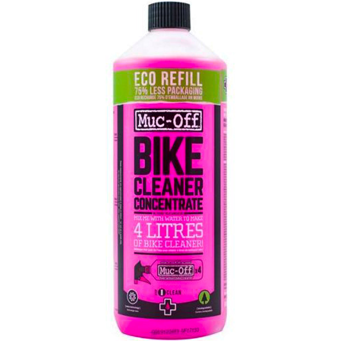 Muc-Off Bike Cleaner Concentrate Eco Refill - Makes 4 litres (1 Litre)