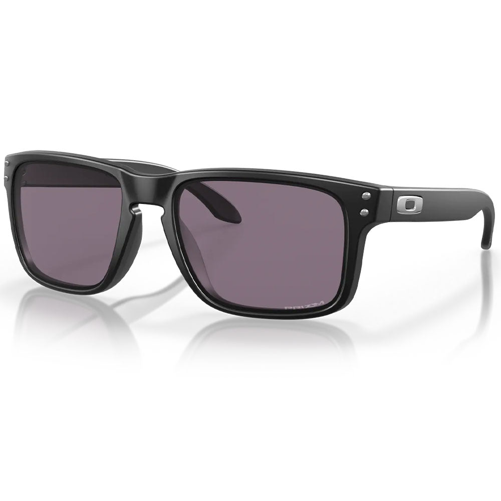 Oakley Holbrook Sunglasses - Prizm Grey Lenses - Non Polarised (Matte Black Frame)