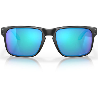 Oakley Holbrook Sunglasses - Prizm Sapphire Polarised Lenses (Matte Black Frame)