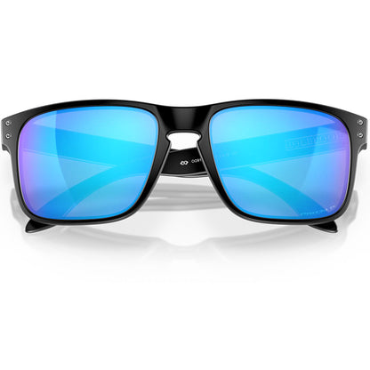 Oakley Holbrook Sunglasses - Prizm Sapphire Polarised Lenses (Matte Black Frame)